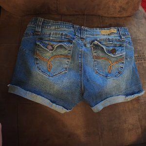 Ladies WannaBettaButt? YMI Denim Shorts